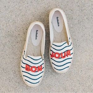 Brand New Soludos Espadrille flats - “Bonjour”. TTS size 7.5 in women